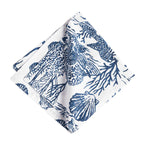 Indigo Coral Napkins - Set of 6