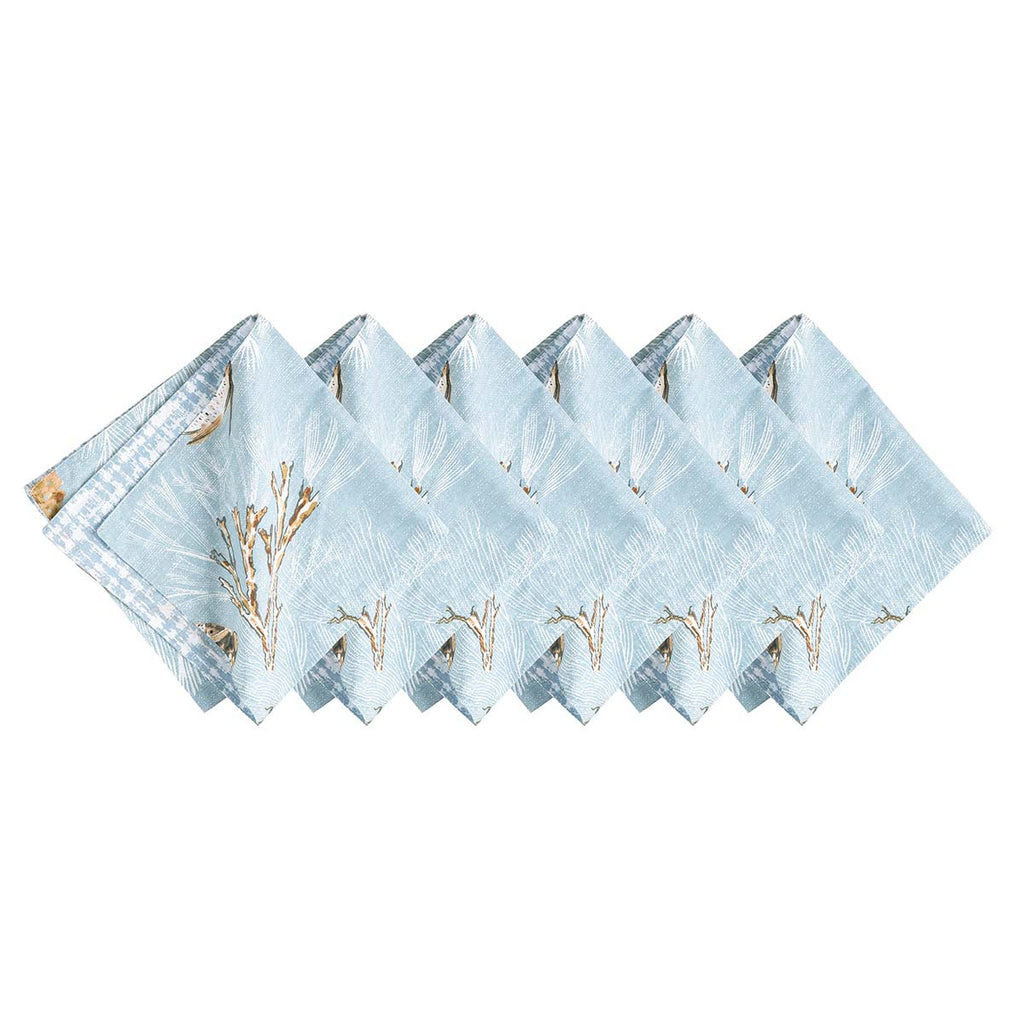 Undersea Impressions Napkins - Set of 6