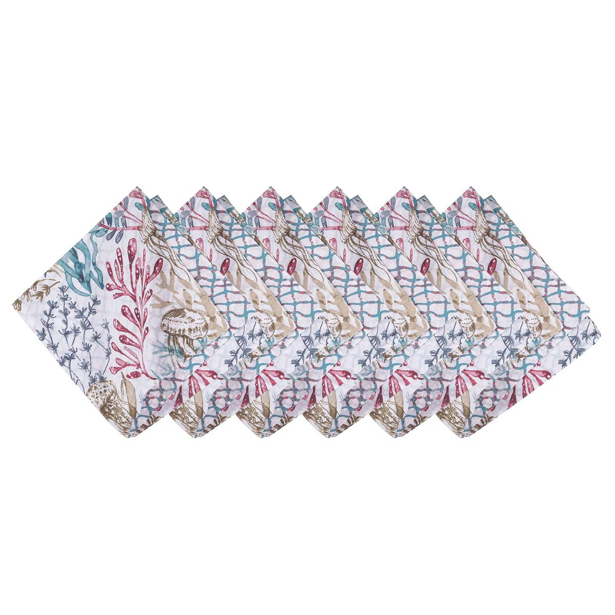 Colorscape Coral Napkins - Set of 6