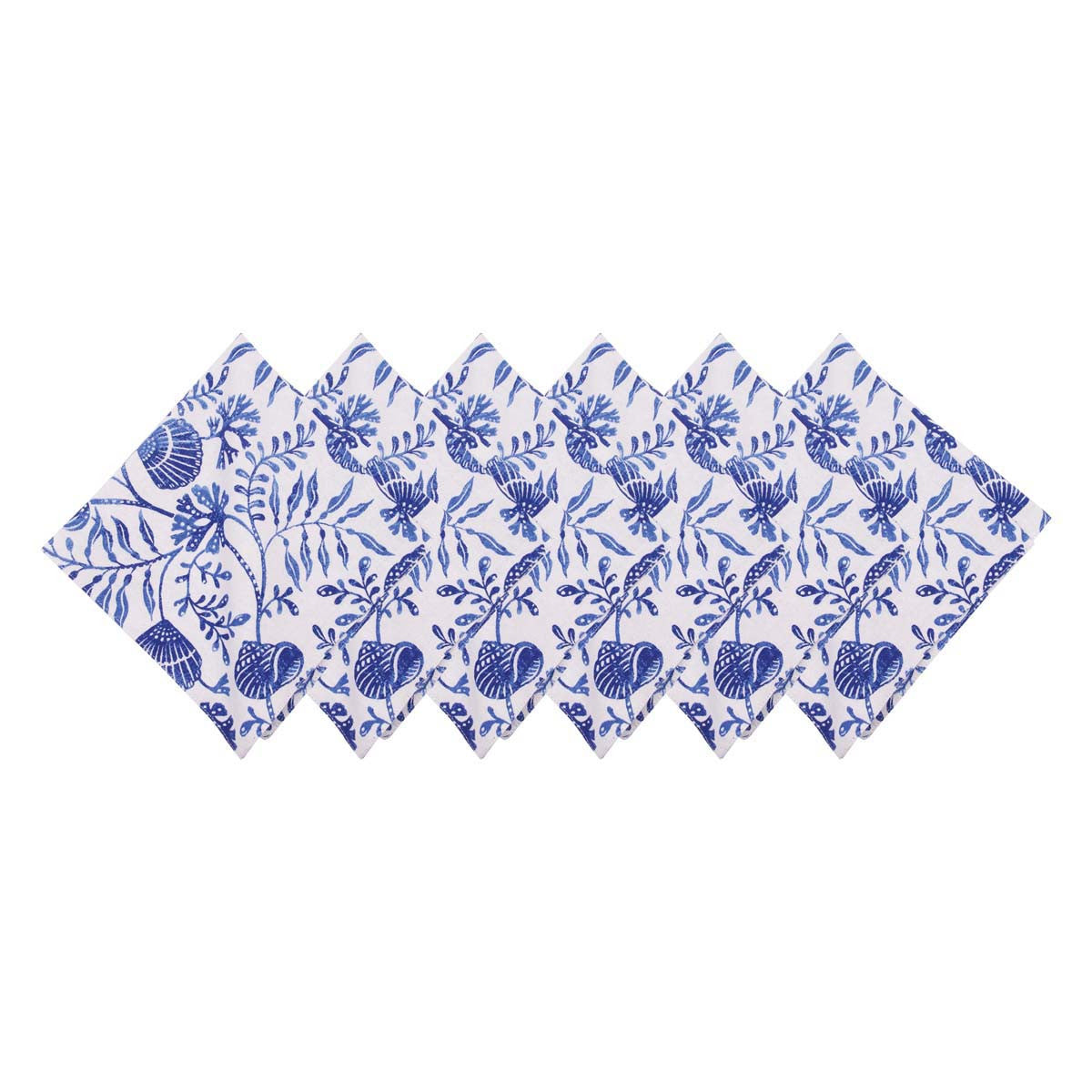 Oceans Blue Napkins - Set of 6