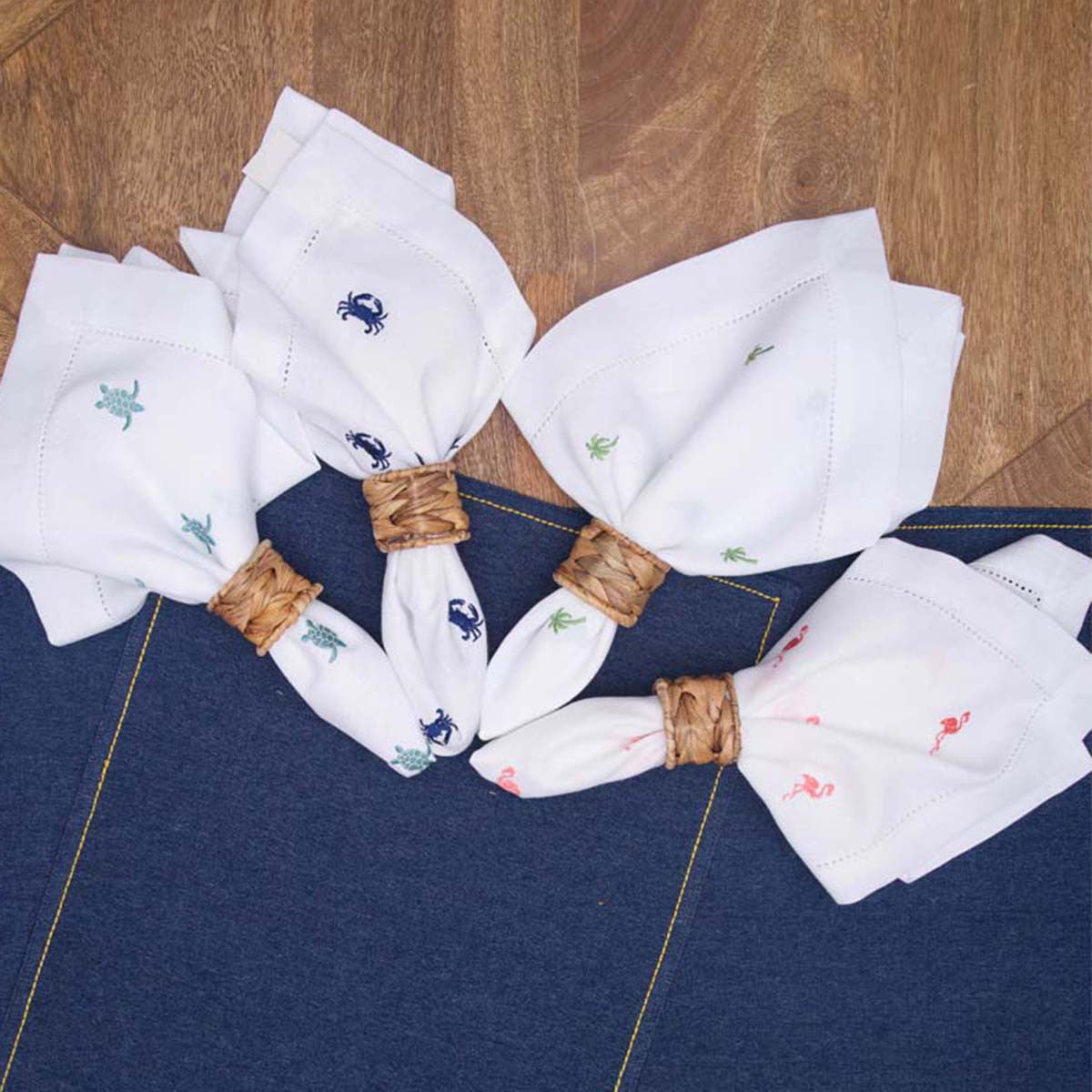 Palm Breeze Napkins - Set of 6