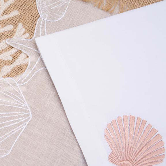 Sunset Shell Napkins - Set of 6