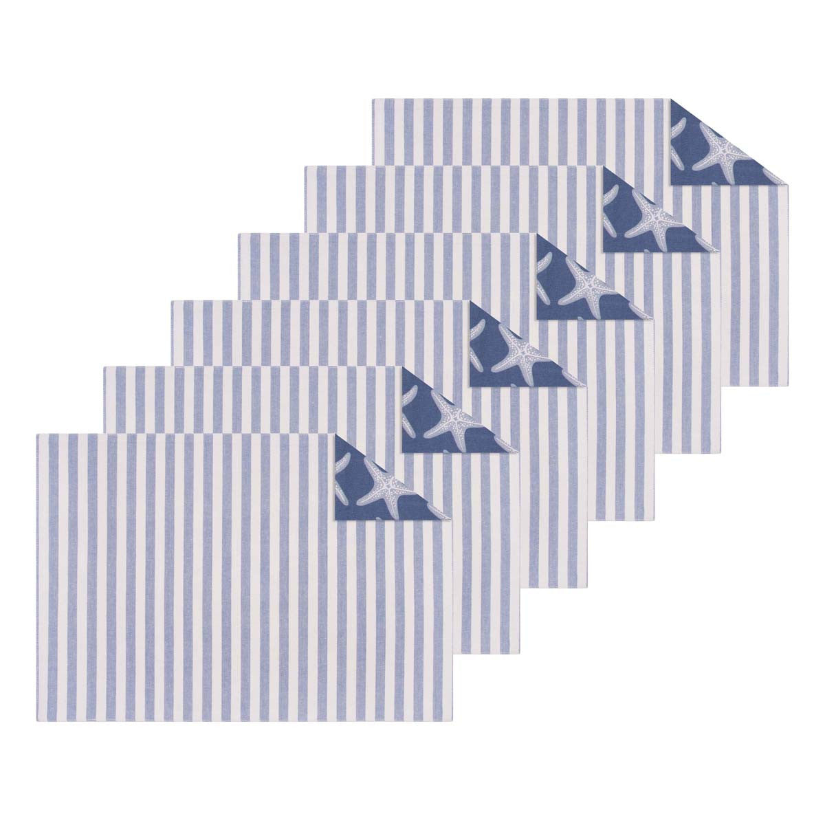 Tranquil Starfish Placemats - Set of 6
