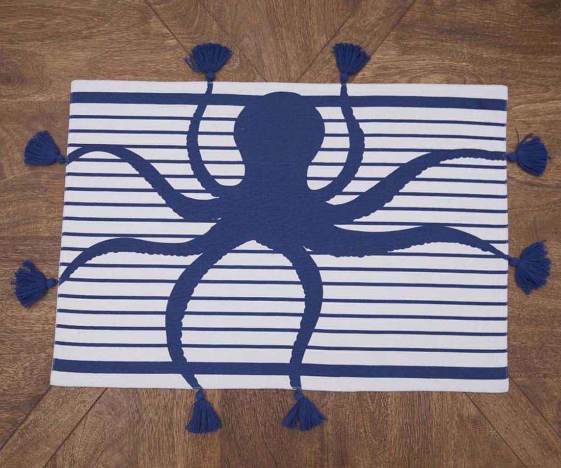 Tassel Tentacles Placemats - Set of 6