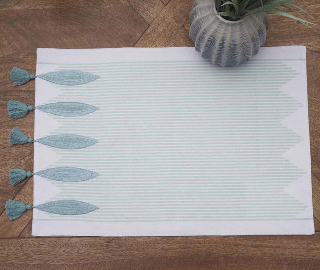 Tassel Fin Placemats - Set of 6