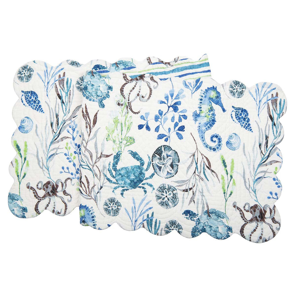 Sea Garden Table Runner