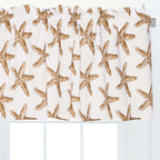 Starfish Gathering Valances - Set of 2