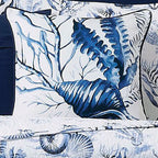 Midnight Coral Reef Pillow