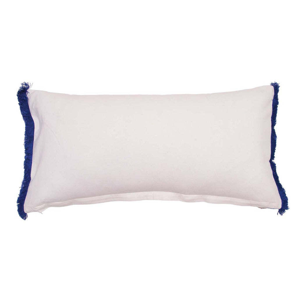 Inked Blue Muse Pillow