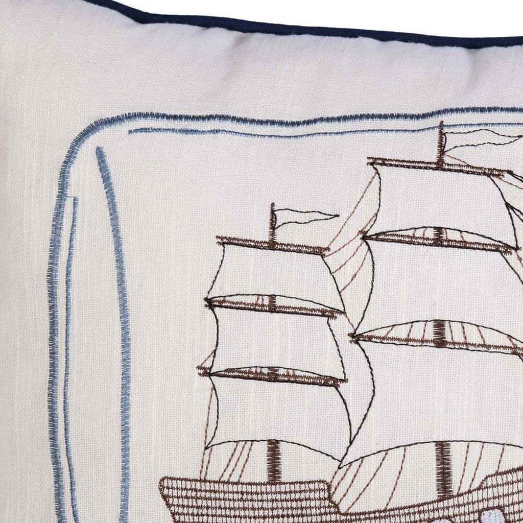 Sealed & Sailed Pillow