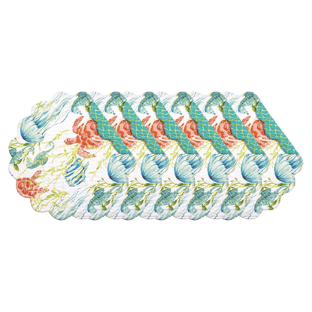 Sea Life Round Placemats - Set of 6 - OUT OF STOCK UNTIL 07/29/2026