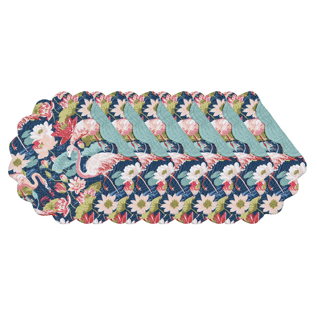 Tropical Bounty Round Placemats - Set of 6