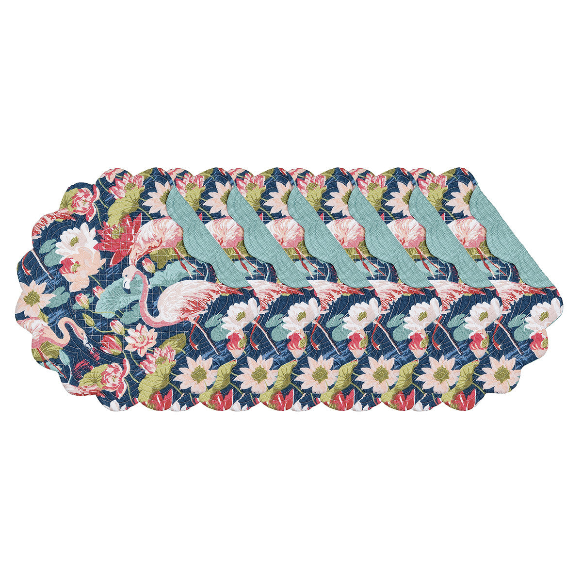 Tropical Bounty Round Placemats - Set of 6