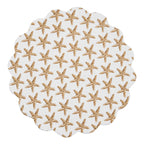 Starfish Gathering Round Placemats - Set of 6