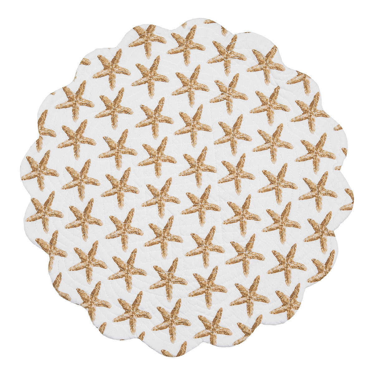 Starfish Gathering Round Placemats - Set of 6