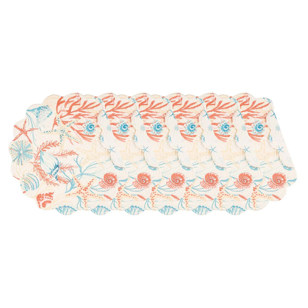 Calm Seas Round Placemats - Set of 6