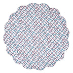 Colorscape Coral Round Placemats - Set of 6