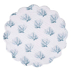 Coral Paradise Round Placemats - Set of 6