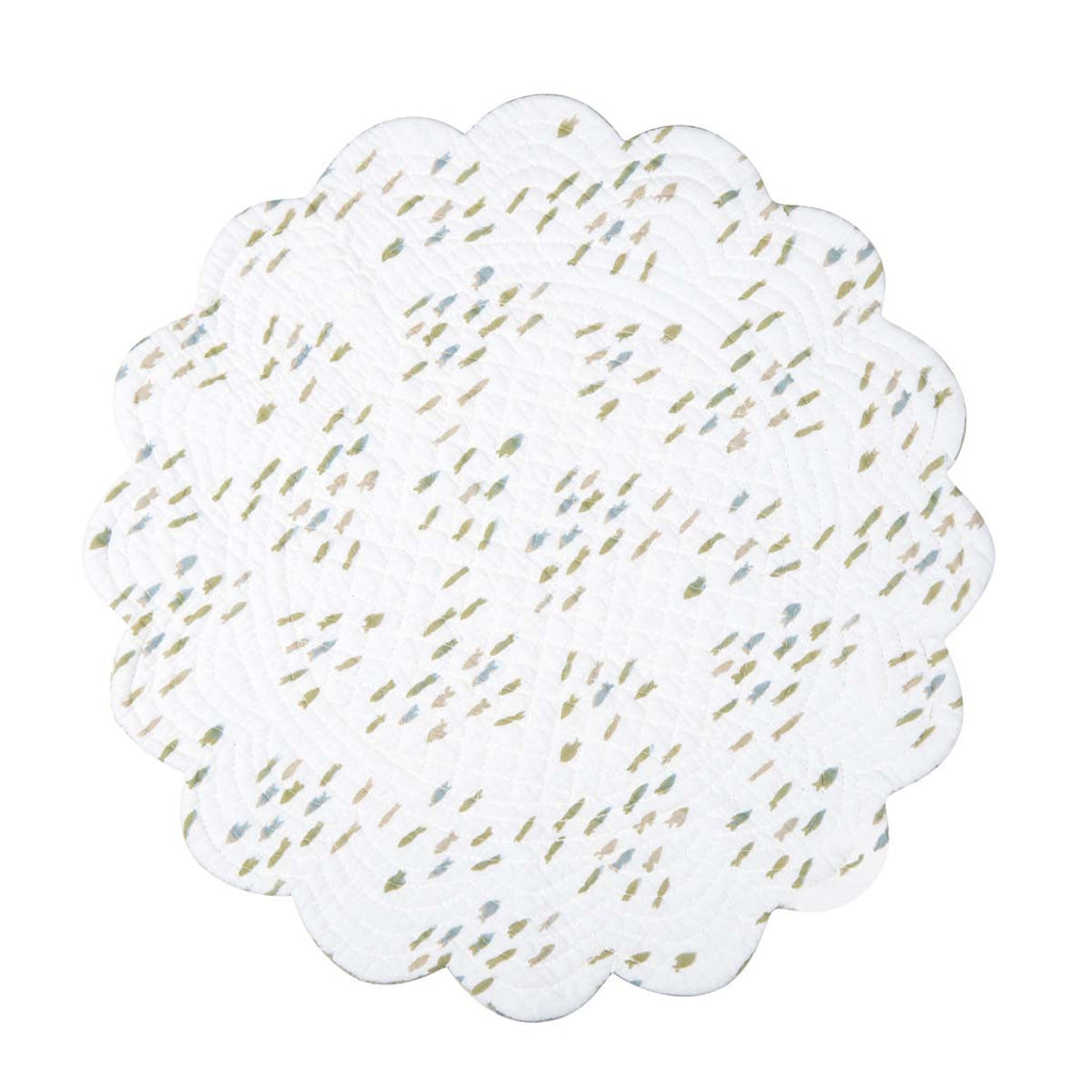 Oceans Deep Round Placemats - Set of 6