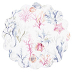 Coral Waters Round Placemats - Set of 6