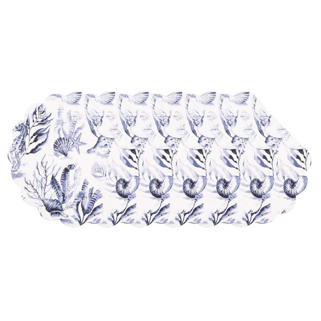 Sea Whisper Round Placemats - Set of 6