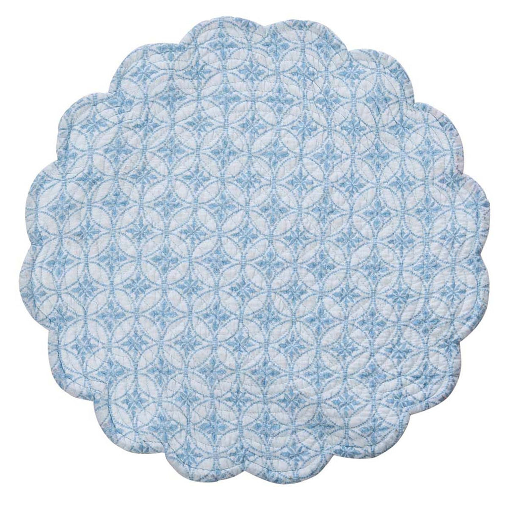 Flamingo Cove Round Placemats - Set of 6