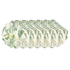 Coastal Flora Round Placemats - Set of 6