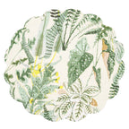 Coastal Flora Round Placemats - Set of 6