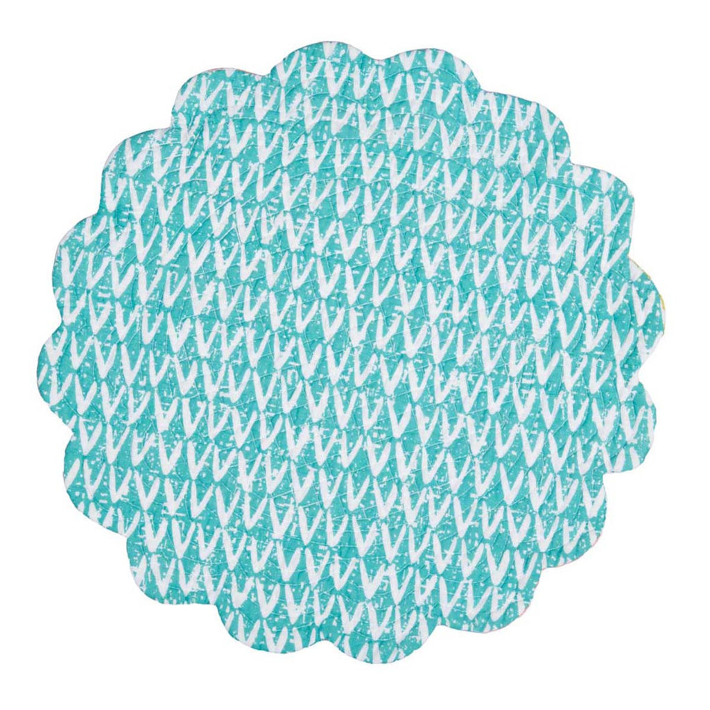 Coastal Colors Round Placemats - Set of 6