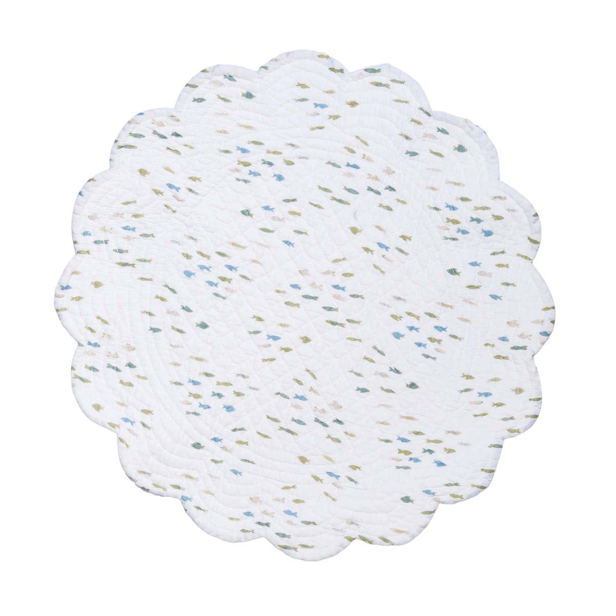 Azure Coast Round Placemats - Set of 6