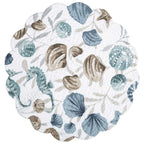 Shellscape Round Placemats - Set of 6