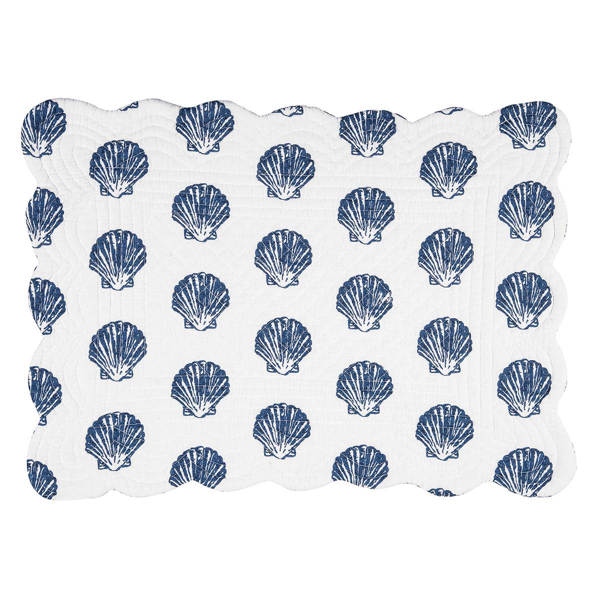 Indigo Coral Placemats - Set of 6