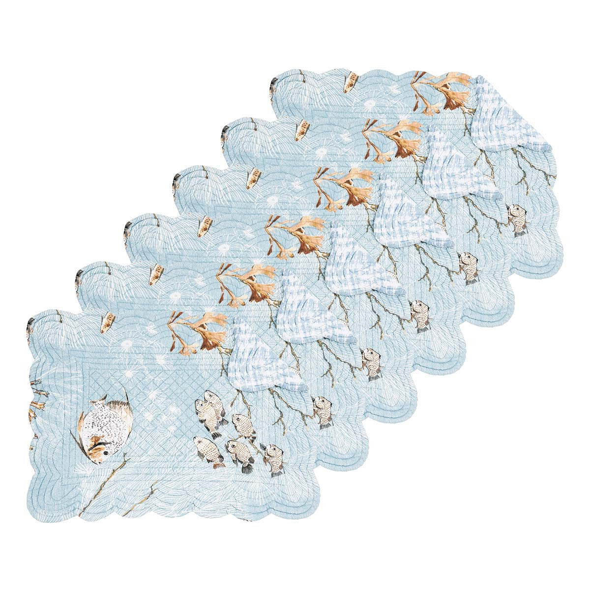 Undersea Impressions Placemats - Set of 6