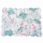 Sea Turtle Garden Placemats - Set of 6