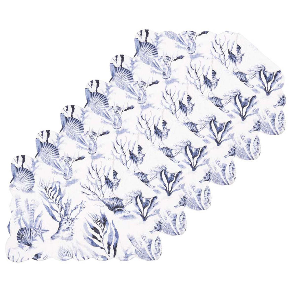 Sea Whisper Placemats - Set of 6