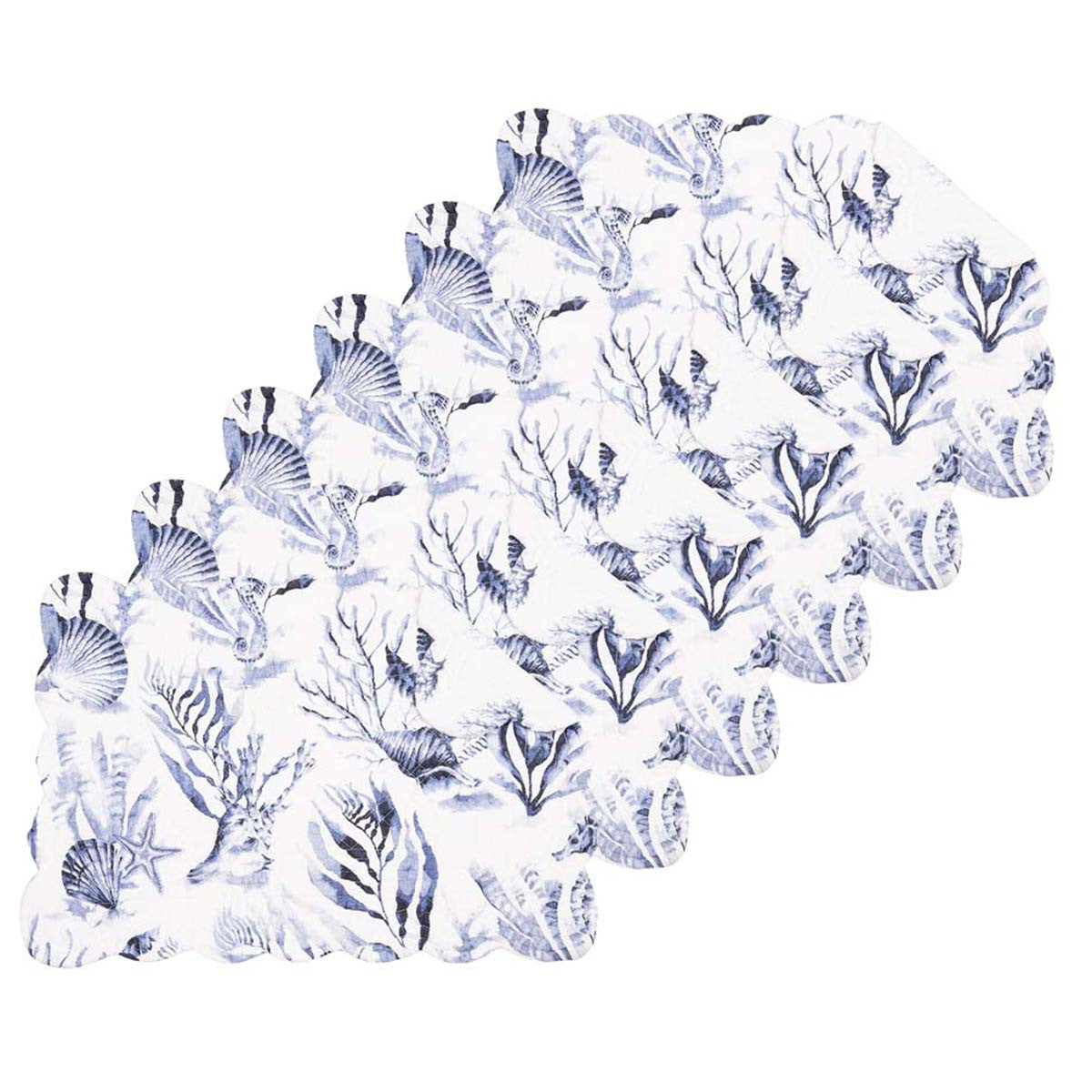 Sea Whisper Placemats - Set of 6