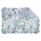 Seascape Coastal Placemats - Set of 6