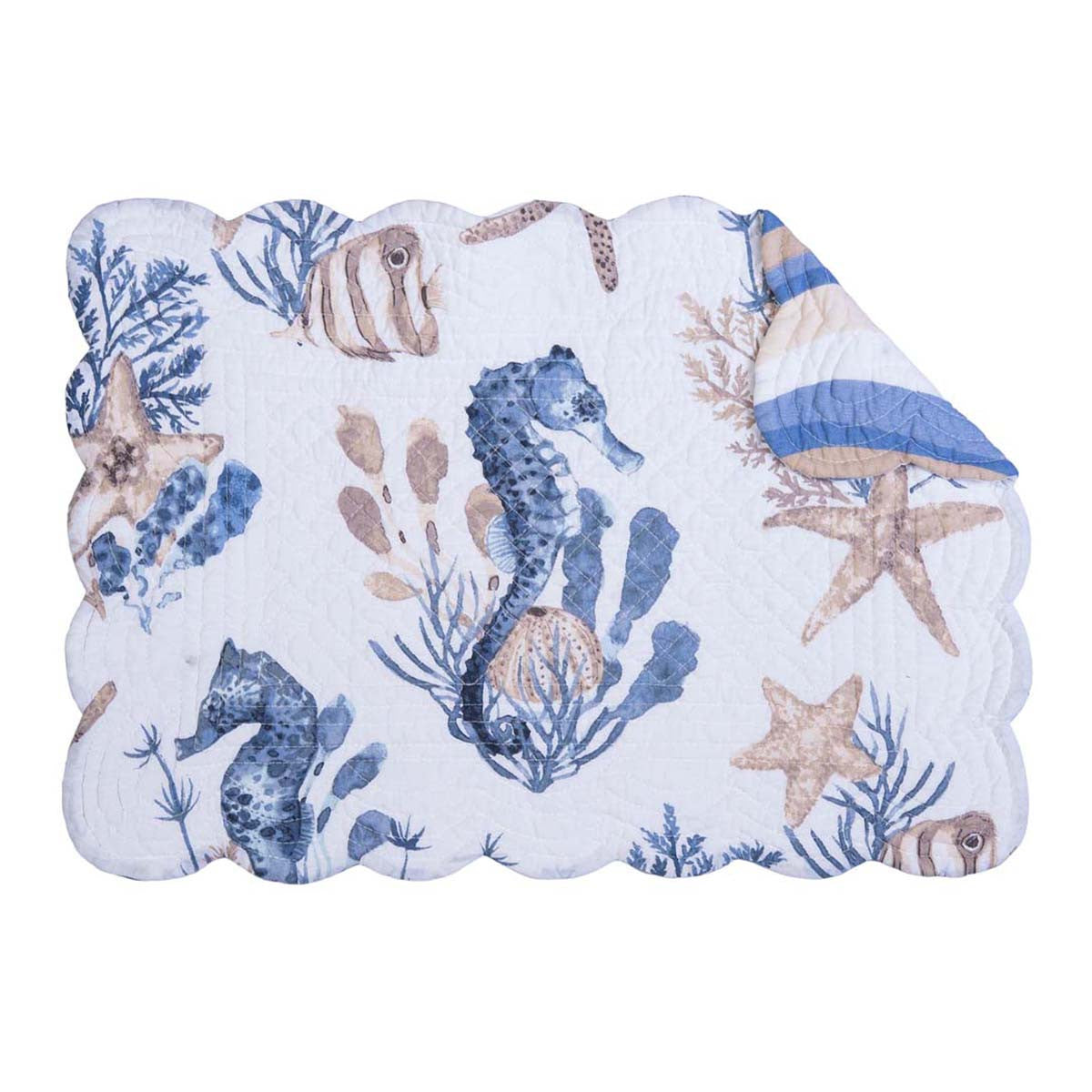Seaside Seahorse Placemats - Set of 6