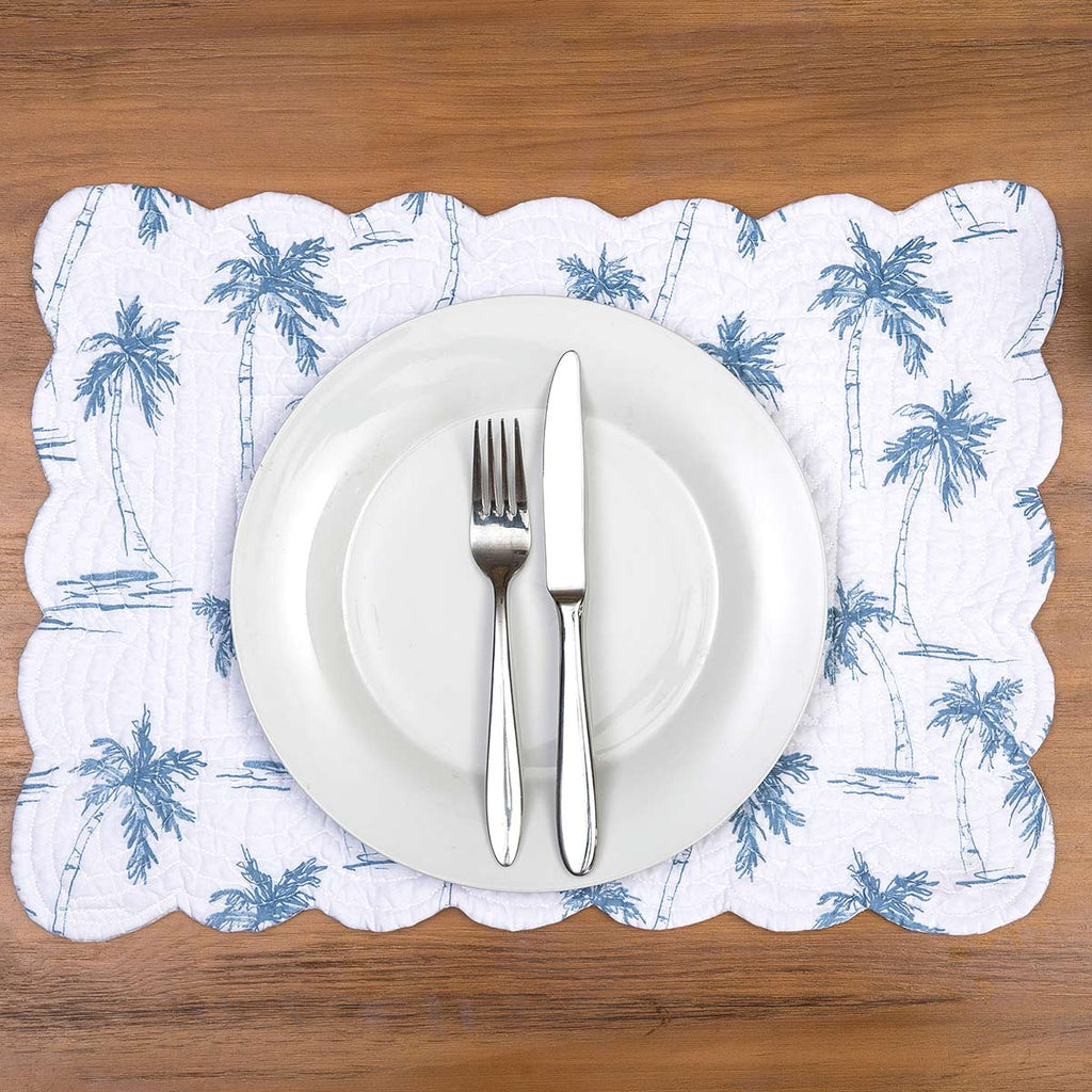 Palm Breeze Placemats - Set of 6