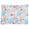 Coral Palette Placemats - Set of 6