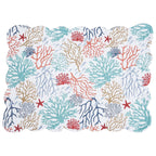 Coral Palette Placemats - Set of 6