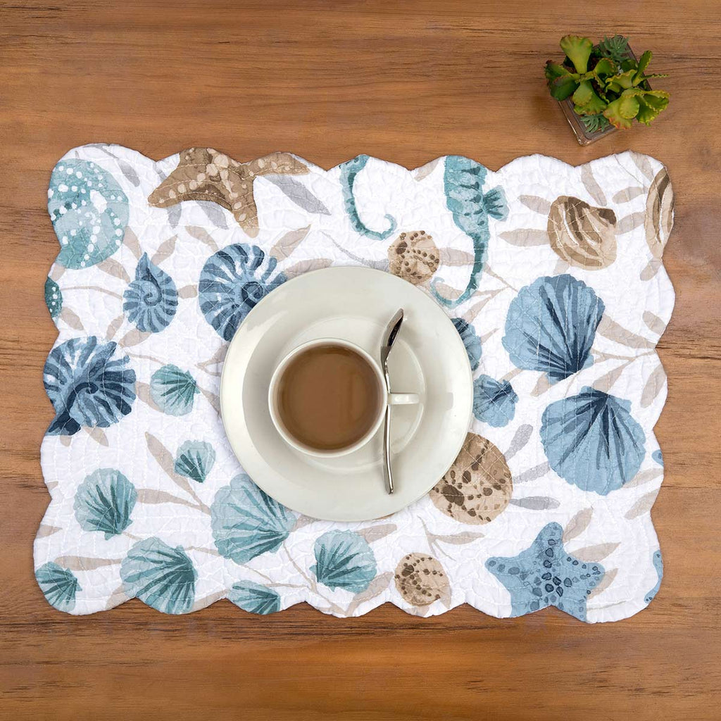 Shellscape Placemats - Set of 6