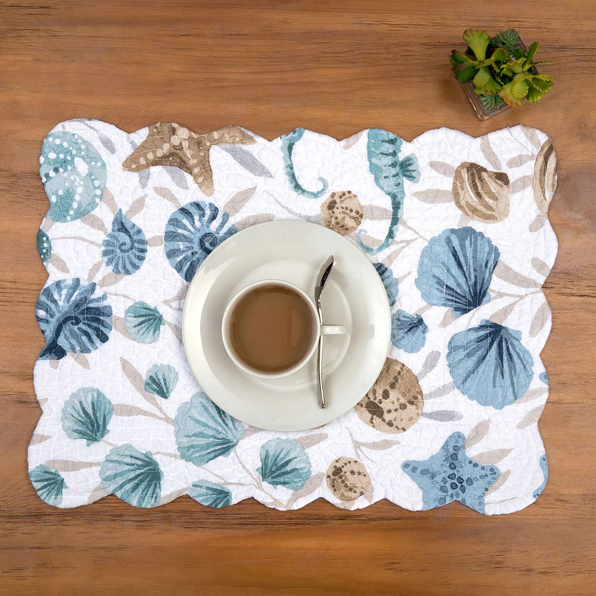 Shellscape Placemats - Set of 6