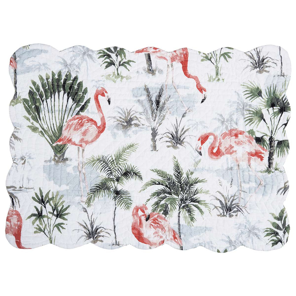 Flamingo Island Placemats - Set of 6