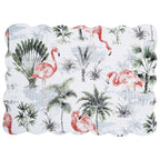 Flamingo Island Placemats - Set of 6