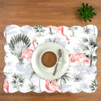 Flamingo Island Placemats - Set of 6