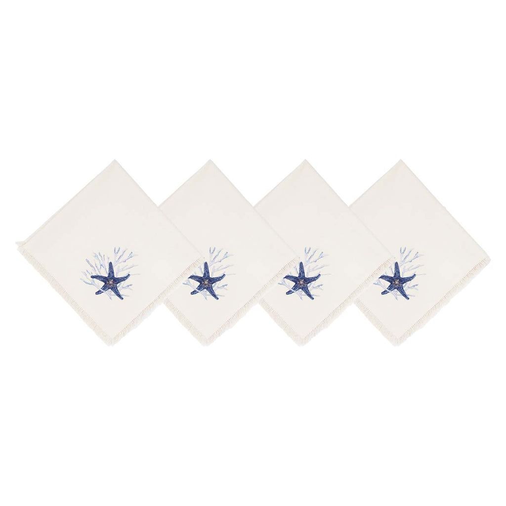 Blue Tidepool Napkins - Set of 4