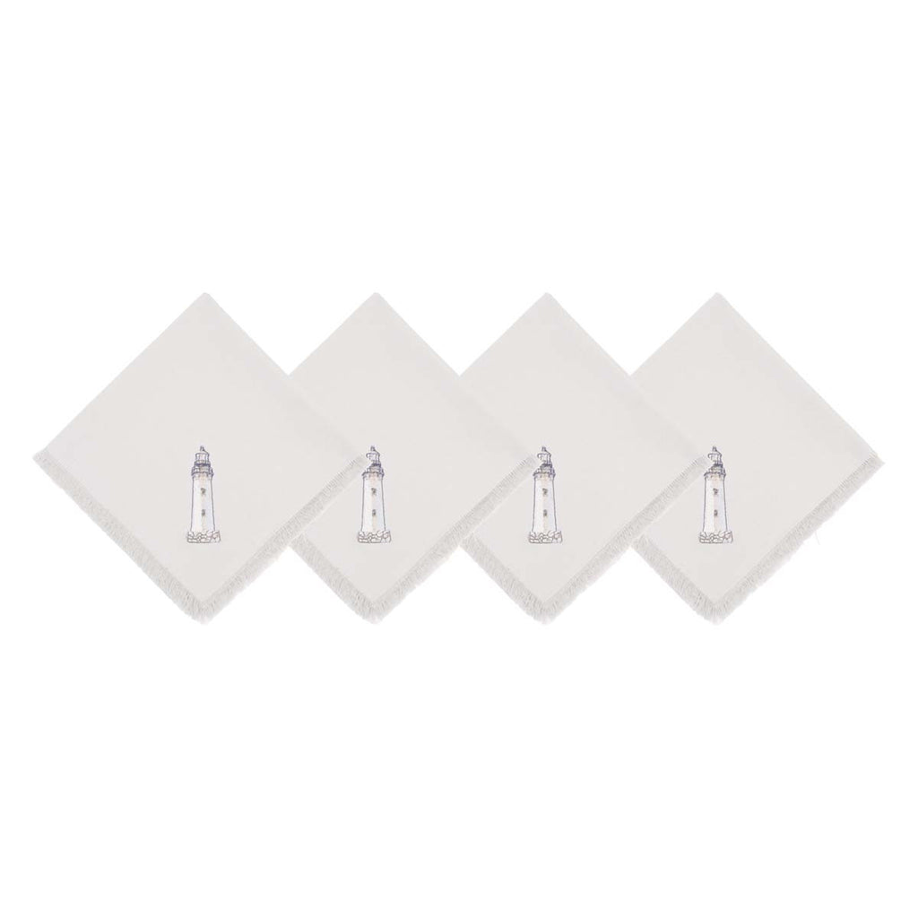 Lighthouse Guide Napkins - Set of 4