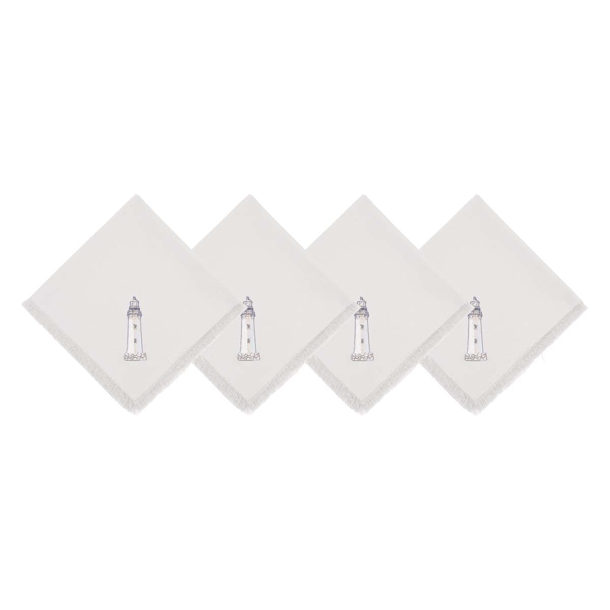 Lighthouse Guide Napkins - Set of 4