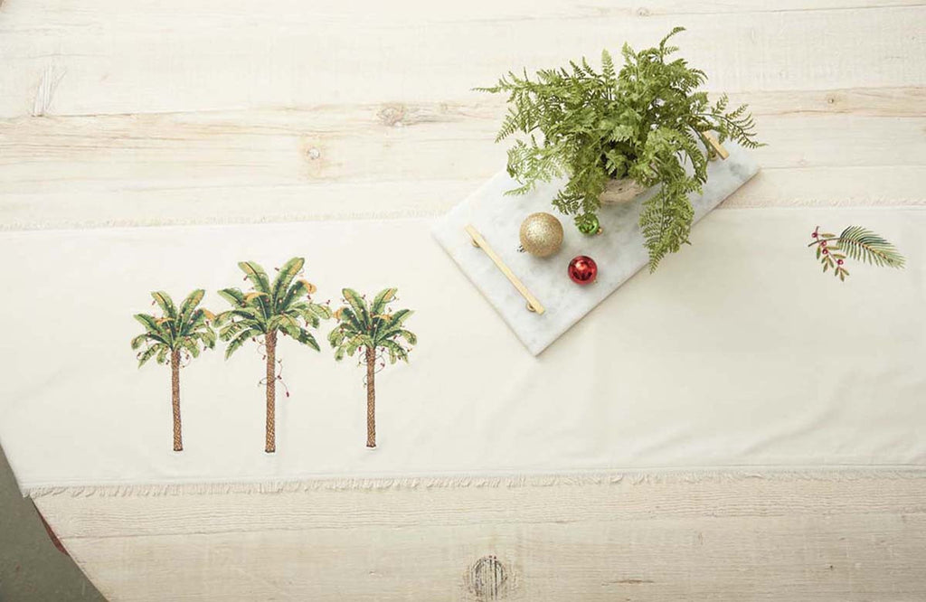 Palm Party Table Runner